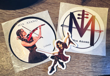 Mia Asano stickers are finally here!