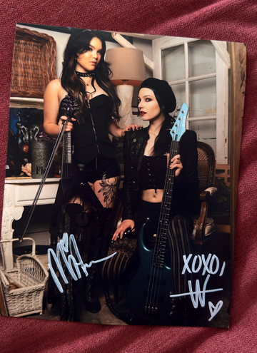 Mia and Alicia Signed Print 8x10