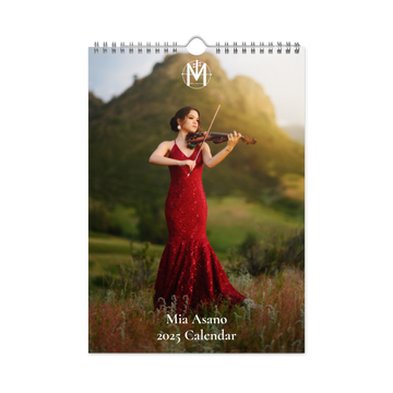 Mia Asano Wall Calendar (2025)