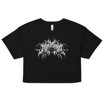 Mia Asano metal Crop Top