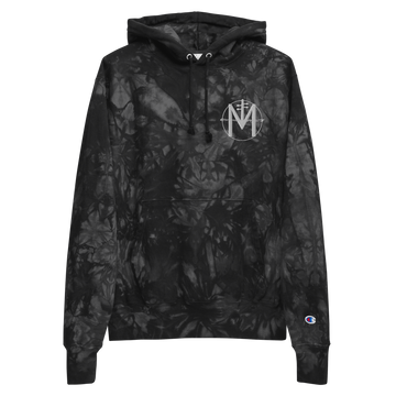 Mia Asano Logo Champion tie-dye hoodie