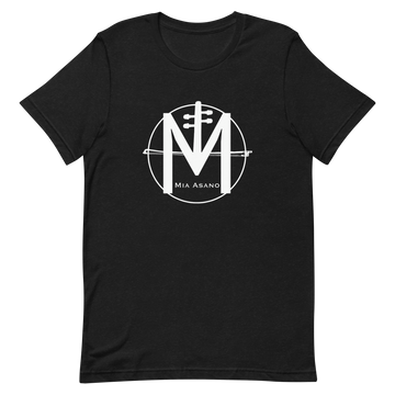 Mia Asano large logo Unisex t-shirt